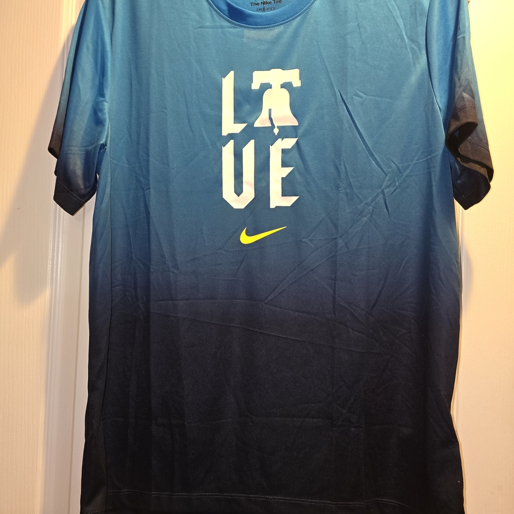 Nike Blue Gradient T-Shirt